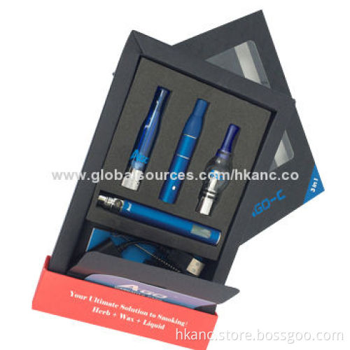 Herbal Devices 3-in-1 E Cigarette Starter Kits, 2014 New Design Ago-C